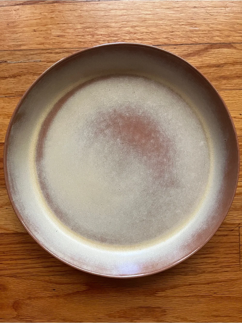 Vintage Frankoma Pottery 91 Round Pie Baking Dish 10